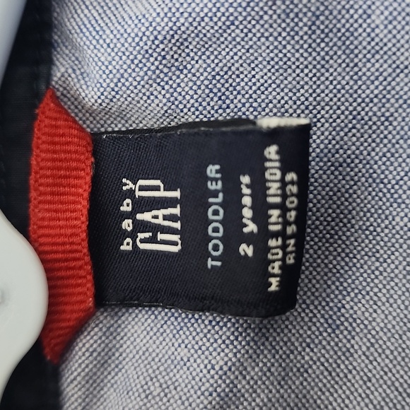 Gap toddler button down shirt size 3T - Picture 3 of 4